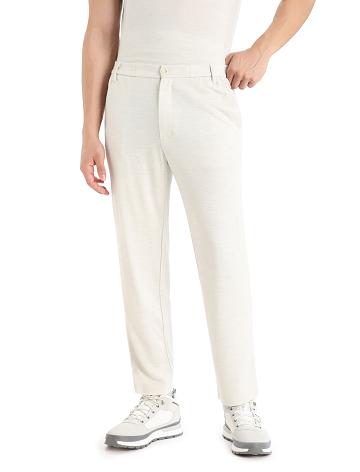 Ecru Heather Icebreaker MerinoFine™ Interlock Men's Pants | AU 1118HAPK